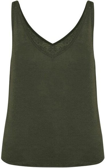 Greenspired Damen-Tanktop aus 100 % Leinen - 190g/m²
