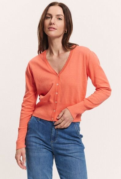 TRANQUILLO Strickjacke Linaa aus Bio-Baumwolle (1250001)