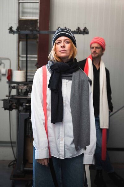 Grote Strick Leichter Schal LIEBESGRUND Bio-Baumwolle (kbA) GOTS