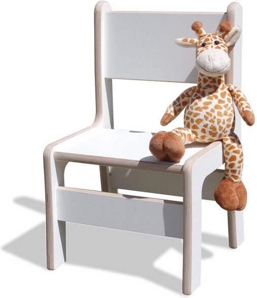 Die Schreiner Christoph Siegel Kinderstuhl - weiß - sehr stabil -