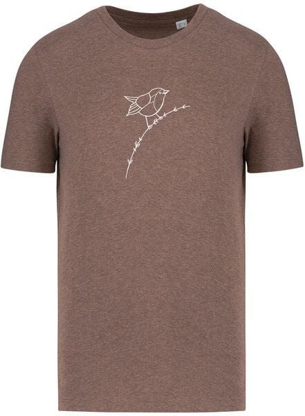 Brandless Basic Bio T-Shirt Rotkehlchen Nr. 4 ( 155 g/m²)