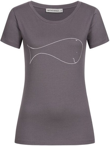 NATIVE SOULS T-Shirt Damen - Whale