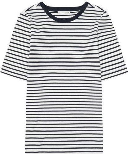 KnowledgeCotton Apparel T-Shirt - Rib t-shirt - aus Bio-Baumwolle