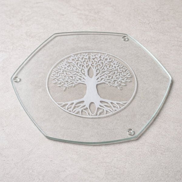 LivingDesigns Glasuntersetzer Baum des Lebens