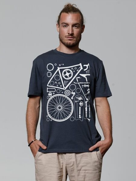 watapparel T-Shirt Unisex Fahrradteile
