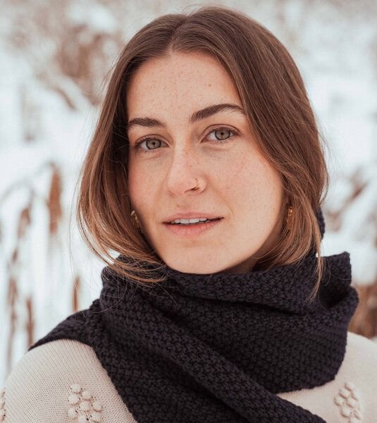 GARY MASH Schal Baker aus weichem Grobstrick