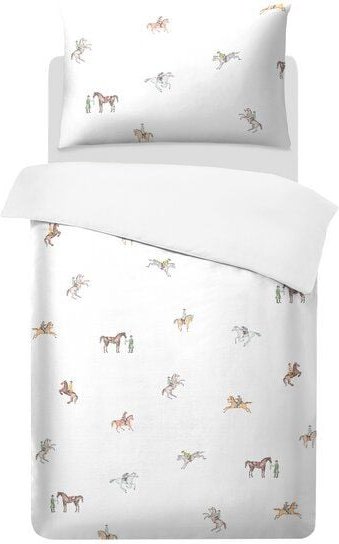 Mary Rose® GOTS-zertifizierte Bio-Satin Bettwäsche mit modernem Sportmotiv