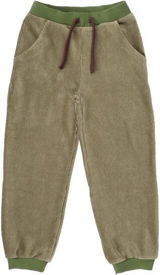 Kinder Cord-Jogginghose GOTS-zertifiziert aus Bio-Baumwolle grün – Walkiddy