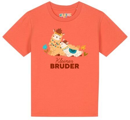 watabout.kids T-Shirt Kinder Lama Kleiner Bruder