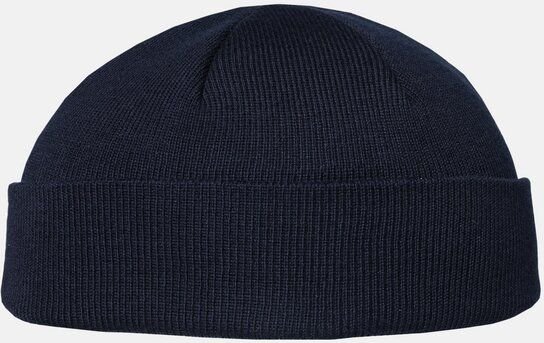 Hanseheld Strickmütze Seebär Baumwolle Dockermütze kurz flach
