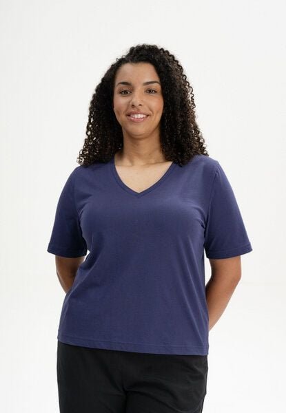 V-Neck T-Shirt ANKITA | von MELA | Fairtrade & GOTS zertifiziert