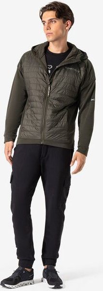 super.natural Sportjacke M WARM UP ALOOF JACKET Merino Jacke mit Primaloft Bio Softshell
