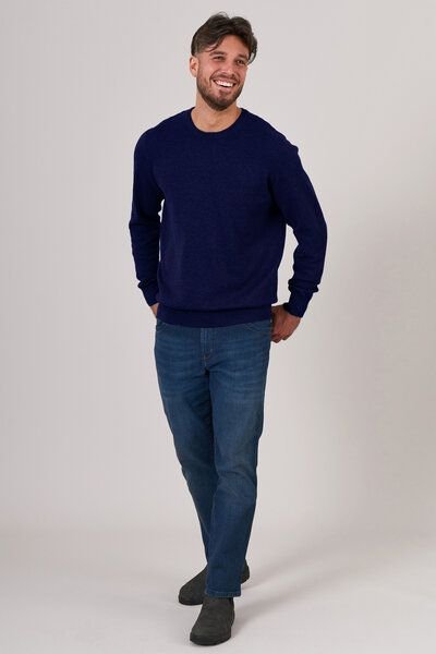 Kultgut Fühl dich wohl- Weicher Strickpullover aus reiner Biobaumwolle