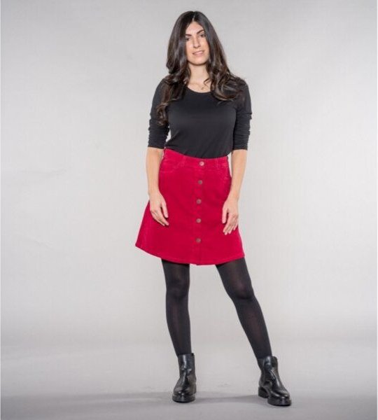 Feuervogl Sonia | A-shape Skirt | Kord