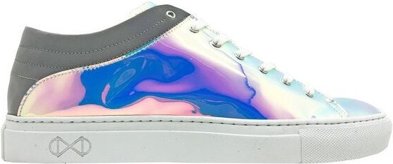 Thumbnail - Sneaker aus recyclebarer Regenbogenfolie "nat-2 Sleek vanish"