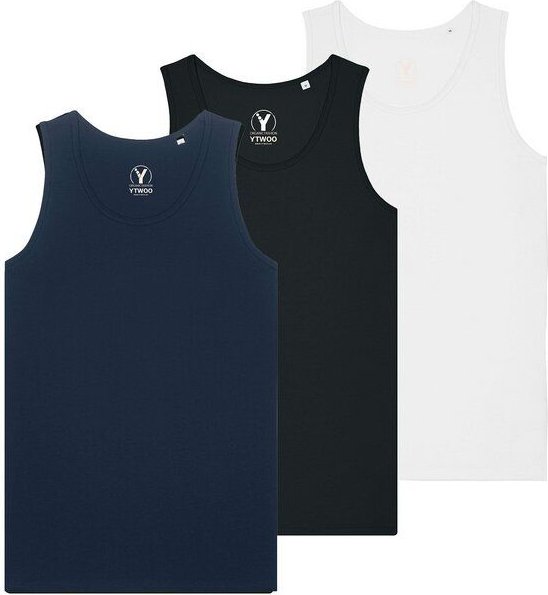 YTWOO 3x Regular Herren Tanktop