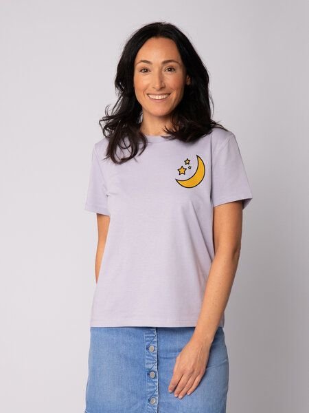 watapparel T-Shirt Frauen Moon & Stars