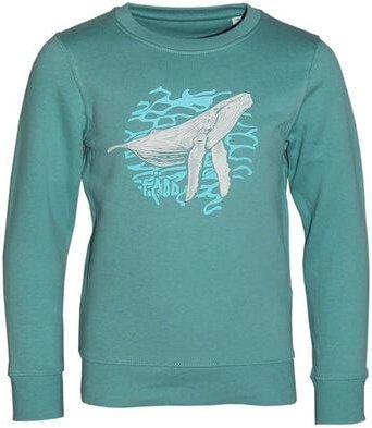 FÄDD Kinder Sweatshirt Pullover Bio-Baumwolle & recyceltem Polyester Türkis