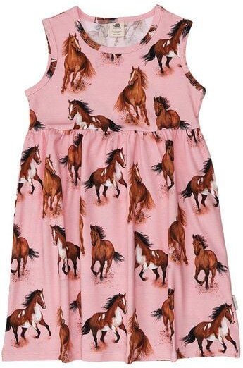 Walkiddy Graceful Horses-Sleeveless Dress