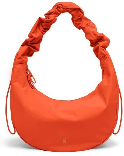 GOT BAG Moon Bag Ruffle Handtasche Umhängetasche mit gerüschtem Griff