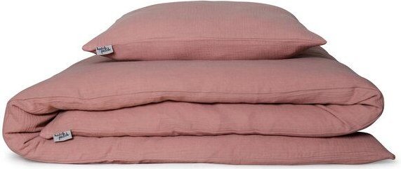 Hutch&Putch Musselin Bettwäsche Set - 100% Bio-Baumwolle - Handmade in Germany