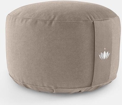Lotuscrafts Meditationskissen Extra Hoch - Sitzhöhe 20cm - GOTS Zertifiziert