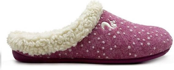 Hausschuh "thies ® Eco Snow Cozy Slipper" aus weichem Wollfilz, zert. Bio-Baumwolle
