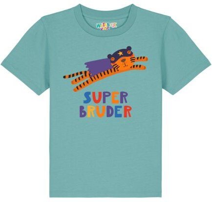 watabout.kids T-Shirt Kinder Tiger Superbruder