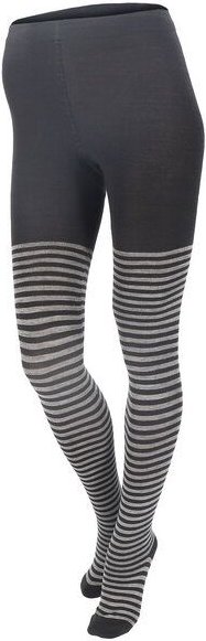 grödo Damen Strumpfhose Ringel kbT Wolle Bio Baumwolle Elasthan