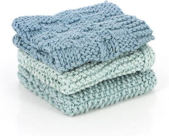 GLOBO Fair Trade 3er Set Spültücher, Baumwolle