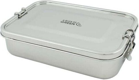 A Slice of Green Große Auslaufsichere Edelstahl Lunchbox mit oder ohne Trenner