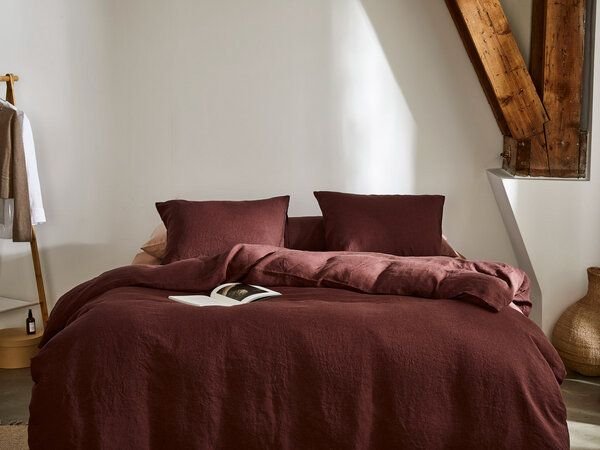 Yumeko Bettwäsche Gewaschenes Leinen