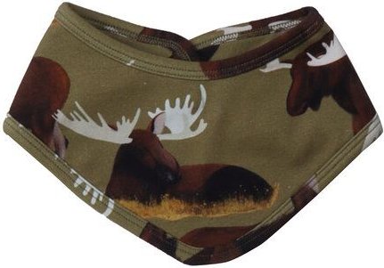 Dreieckstuch Bio Baumwolle Grün - Walkiddy Majestik Mooses, nachhaltiges Kinderaccessoire, GOTS-zertifiziert, umweltscho...