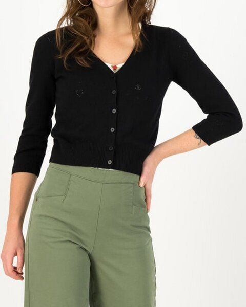 Blutsgeschwister Cardigan V-Neck 3/4-Ärmel