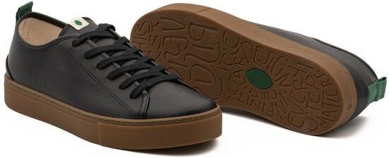 Vesica Piscis Footwear NIKOLA VEGAN SNEAKER BLACK OF CORN