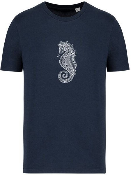 Brandless Basic Bio T-Shirt Nr.4 Seepferd 155g/m² XXS - 5 XL