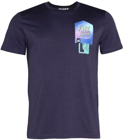 FÄDD Herren T-Shirt Rundhals aus Bio-Baumwolle "Eyties BT" Lila