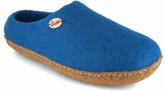 WoolFit Barfuß-Hausschuhe handgemacht mit Naturgummisohle für Damen und Herren