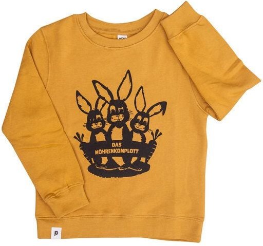 päfjes Das Hasen Möhrenkomplott - Kinder Bio Sweater - Organic Cotton