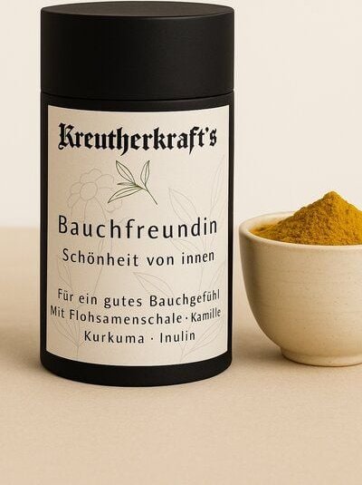 Kreutherkraft Bauchfreundin – Wohltuende Kräutermischung für dein Bauchgefühl