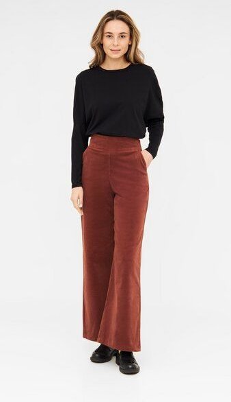 WiDDA berlin GLEN weite Cordhose im Marlene-Stil aus Bio-Baumwolle