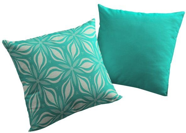 Nature by Adam Kissenhülle aus 100% Bio-Baumwolle - Made in Germany - Retro Floret