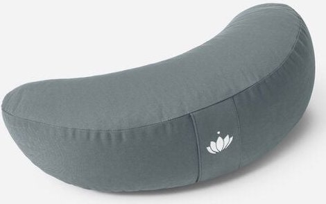 Lotuscrafts Yogakissen Halbmond Shanti - Halbmondkissen - GOTS Zertifiziert