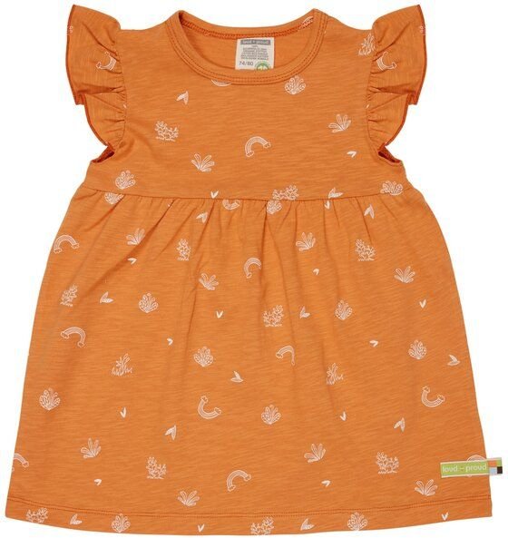 loud + proud Babys & Kinder Kleid Slub Jersey, GOTS-zertifiziert