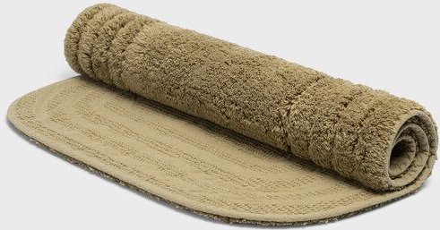 Yumeko Ovale Badematte 60x90 cm aus Bio-Baumwolle