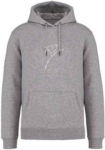 Greeenspired Basic Bio Hoody Nr. 4 Rotkehlchen 350g/m² XXS - 4 XL