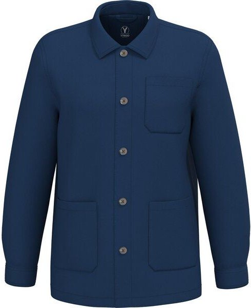 YTWOO Basic Herren-Workerjacke aus nachhaltiger Baumwolle