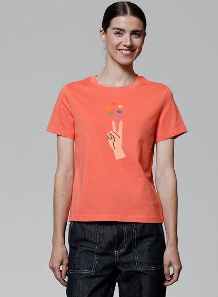 watapparel T-Shirt Frauen Spread Love