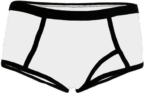 Golden Circle Clothing Damen-Hotpants mit Eingriff