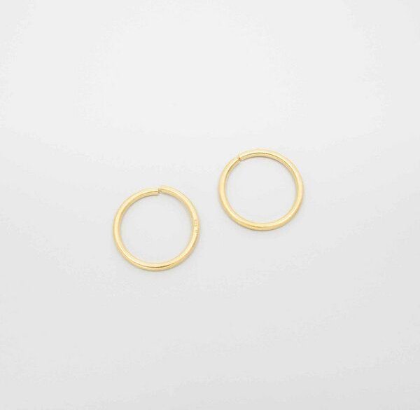 fejn jewelry Creole 'satin mini hoop'